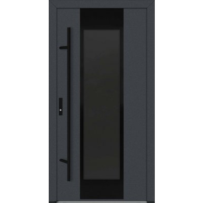 Hahn-Türke DS82-M28 mléčné sklo Antracit Pravé 100 x 200 cm – Hledejceny.cz