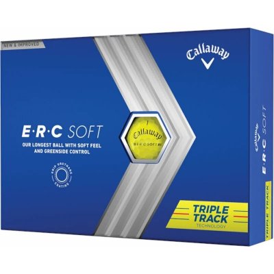 Callaway ERC Soft 23 Triple Track žluté 3ks – Sleviste.cz