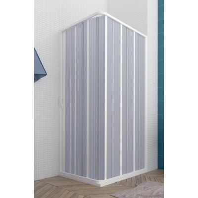 Hopa Venere New Obdélníkový sprchový kout 80x120 cm, posuvné, Bílá / Plast, OLBBXF112001 – Hledejceny.cz