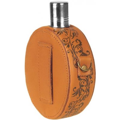 Placatka v kůži kulatá – Zboží Dáma