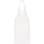 Kariban Zástěra K889 s laclem dětská COT20K88900199-white Bílá – Sleviste.cz