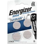 Energizer Ultimate Lithium CR2032 4ks E301319304 – Zboží Živě