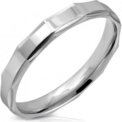 Šperky4U NSS3007 Pánský snubní ocelový prsten