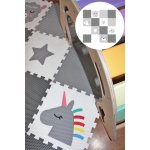 Vylen Minideckfloor podlaha 12 dílů jednorožec méďa beránek a lama – Zboží Dáma