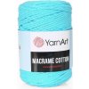 Příze YarnArt Příze Macrame Cotton 763 - světlá tyrkysová