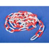 Výstražná páska a řetěz Exponit Plastový řetěz délka 1mb (cena za metr) červeno-bílý