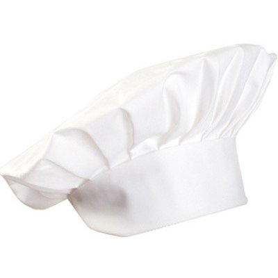 Cg Workwear Šéfkuchařská čepice 03200-01 Cool Grey univerzální – Zboží Dáma