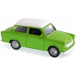 WELLY Auto retro model Trabant 7cm volný chod kov 3 barvy 1:60 – Zboží Mobilmania