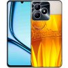 Pouzdro a kryt na mobilní telefon Realme mmCase Realme Note 50 Gelový kryt pivo