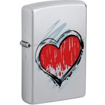 Zippo Benzínový Heart Design – Hledejceny.cz