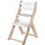 Posedo Rostoucí židle Sandy lak / bílá – Zbozi.Blesk.cz