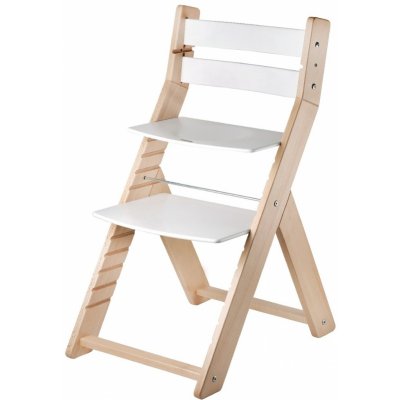 Posedo Rostoucí židle Sandy lak / bílá – Zbozi.Blesk.cz