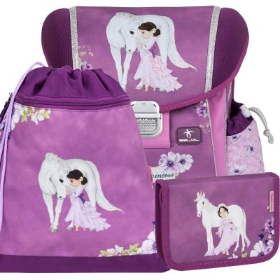 BelMil Little Princess purple 3-dílný set
