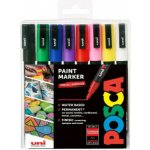 Uni Posca PC-3M sada 8 ks základní barvy – Sleviste.cz