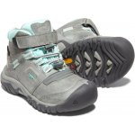Keen Ridge Flex Mid Wp Children grey/blue tint – Zboží Dáma