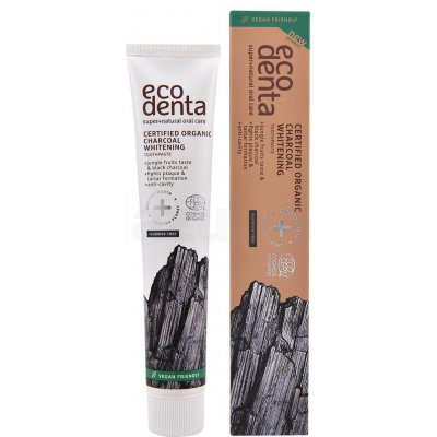 Ecodenta Organic Charcoal Whitening 75 ml – Hledejceny.cz