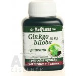 MedPharma Ginkgo biloba 30 mg Guarana 67 tablet – Hledejceny.cz