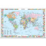 Stolní psací podložka mapa Svět 67x44 cm – Sleviste.cz