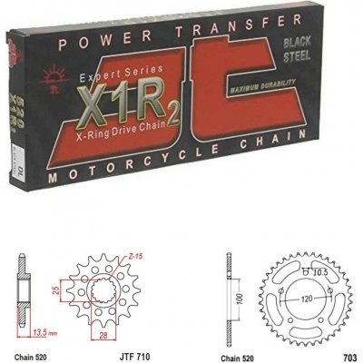 JT Chain Řetězová sada Aprilia 660 Tuono 21-26 | Zboží Auto