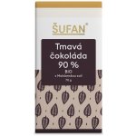 ŠUFAN hořká čokoláda 90% s Maldonskou solí 70 g – Zbozi.Blesk.cz