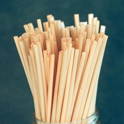 Maxpack slámky rákosové rovné 20 cm 100 ks – Zboží Dáma