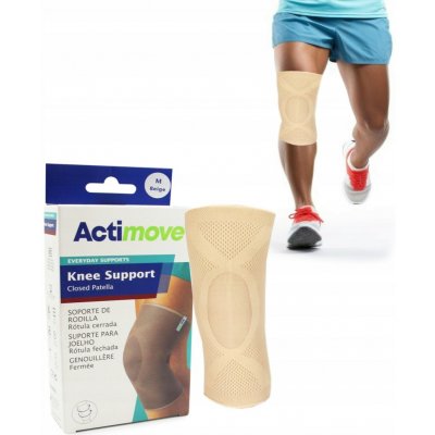 Actimove Everyday Supports bandáž na koleno s otevřenou patelou béžová – Hledejceny.cz