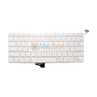 Apple klávesnice Apple MacBook Pro 13" 2009 / 2010 unibody white A1342 US layout – Zbozi.Blesk.cz