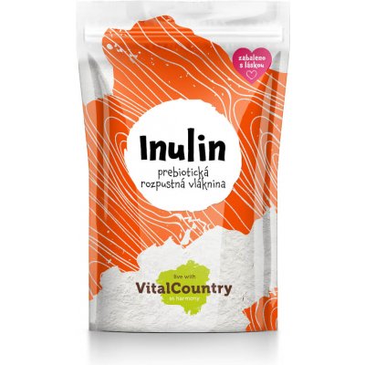 Vital Country Inulin nízkokalorická čekanková vláknina 0,5 kg – Zboží Dáma
