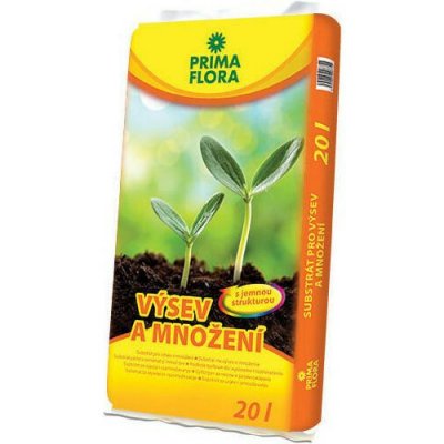 Primaflora Prima Flora substrát pro setí a rozmnožování, 20 l – Hledejceny.cz