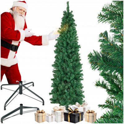 Umělý vánoční stromeček TecTake 201 - 220 cm – Zbozi.Blesk.cz