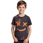 Kugo tričko chlapecké Kugo tmavě šedá – Zboží Dáma