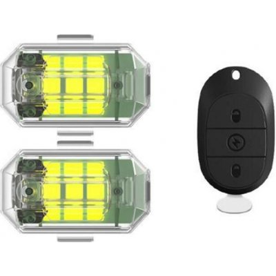 STABLECAM Water-proof Strobe Light with Remote Controller (2pcs) (vč Aku) PE_1DJ2779W – Hledejceny.cz