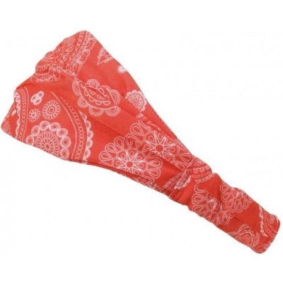 Finmark multifunctional scarf 3in1 dámský multifunkční šátek oranžová – Zboží Mobilmania