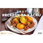 NOTIQUE Stolní Recepty za kačku 23,1 x 14,5 cm 2027 – Sleviste.cz