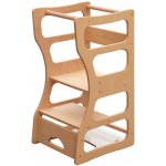 Asir Učící věž TWINN 83 x 45 cm hnědá AS2177 – Zboží Dáma