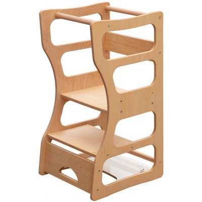 Asir Učící věž TWINN 83 x 45 cm hnědá AS2177 – Zboží Dáma