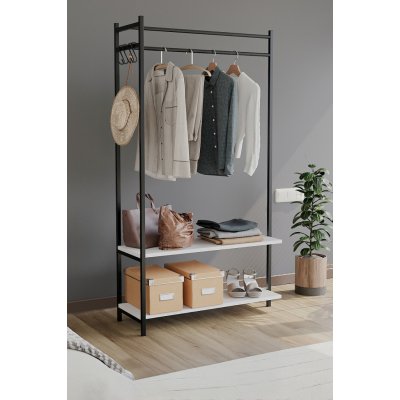 FRONTI Stojan na oblečení TONDA bílý – Zboží Dáma