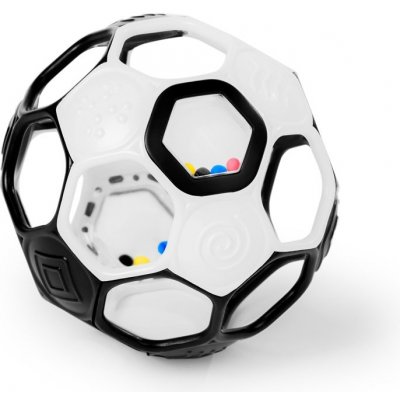 OBALL Hračka Oball RATTLE GOALS 10 cm Black & White – Hledejceny.cz