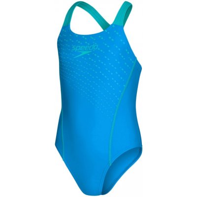 Speedo Medley Logo Medalist Girl Bondi Blue/Aquarium – Zboží Dáma