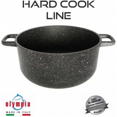 Olympia Zanetti HARD COOK 28 cm z litého hliníku s minerálním kameninovým povrchem