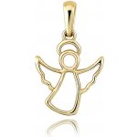 Minet JMG0274WGP00 zlatý přívěs anděl – Hledejceny.cz
