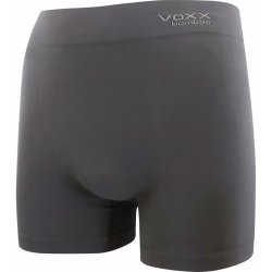 Voxx BambooSeamless 030 pánské bambusové bezešvé boxerky tmavě šedá