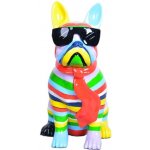 Maxwhite Socha Pes sedící 27 x 19 x 36cm – Zboží Dáma