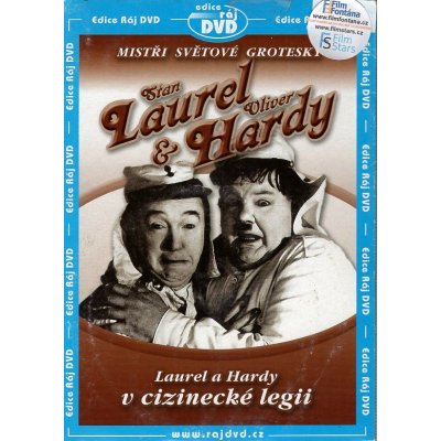 Laurel a Hardy v cizinecké legii DVD (Laurel & Hardy / The Flying Deuces)