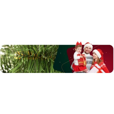 Springos Vánoční stromek 220cm CT0115 – Hledejceny.cz