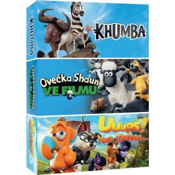 Animáky kolekce 2: Ovečka Shaun / Khumba / UuupsNoe zdrhnul