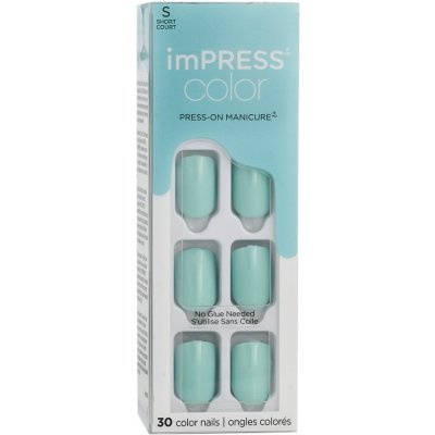 KISS imPRESS Color Mint To Be 30 ks – Zboží Dáma