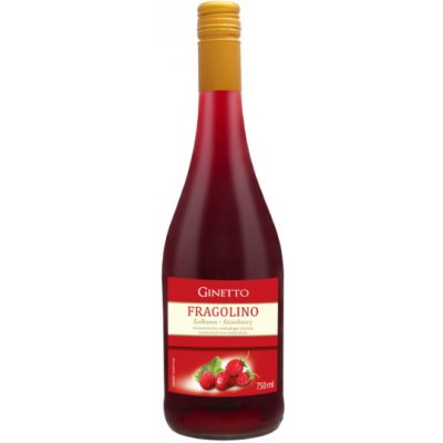 Ginetto Fragolino Erdbeere 10% 0,75 l (holá láhev) – Sleviste.cz