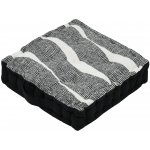 France sedací polštář na zem PETER černá 45x45x10 cm – Zbozi.Blesk.cz