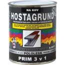 Barvy A Laky Hostivař Hostagrund Prim 3v1 S2177 základní i vrchní barva na kov, 0199 černá, 600 ml